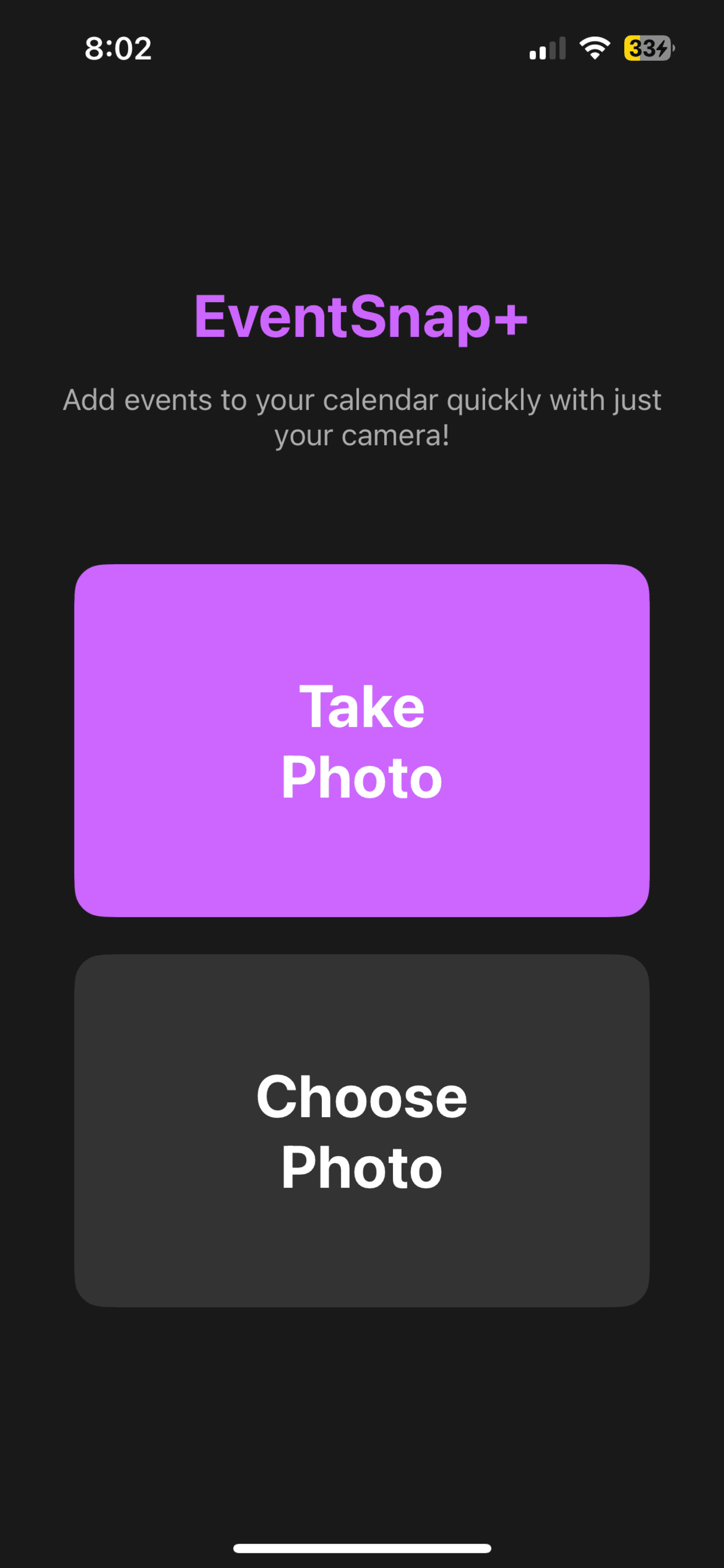 EventSnap+ screenshot 1